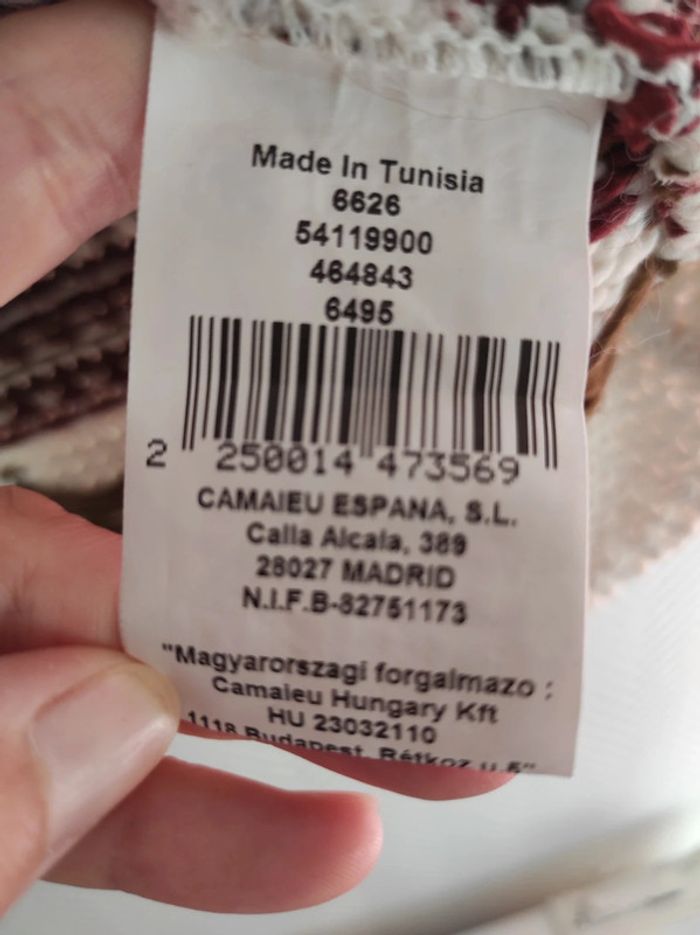 Pull coll roulé a motifs camaïeu T2 - photo numéro 6