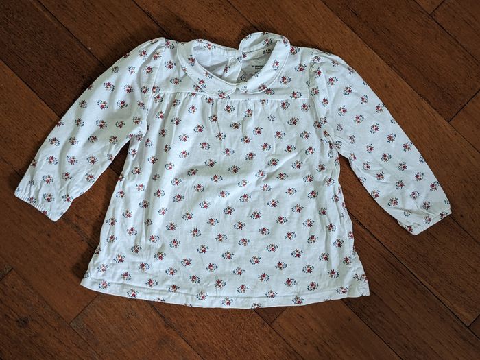 Blouse chemise 36 mois coton bio monoprix