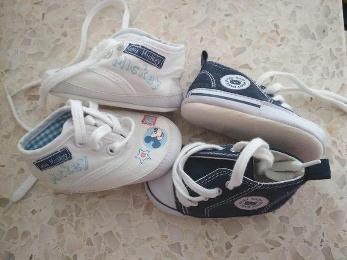 Lot 4 paires chaussures bébé garçon 17/18