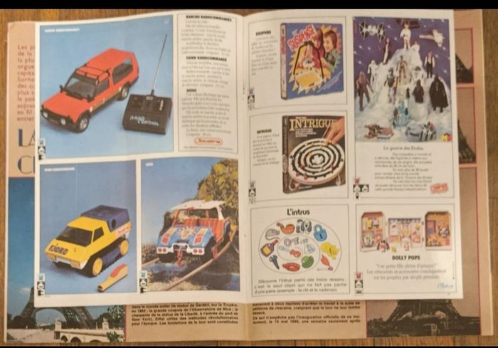 Journal de mickey avec livret jouets Trampline 1980 N°1482 vintage - photo numéro 5