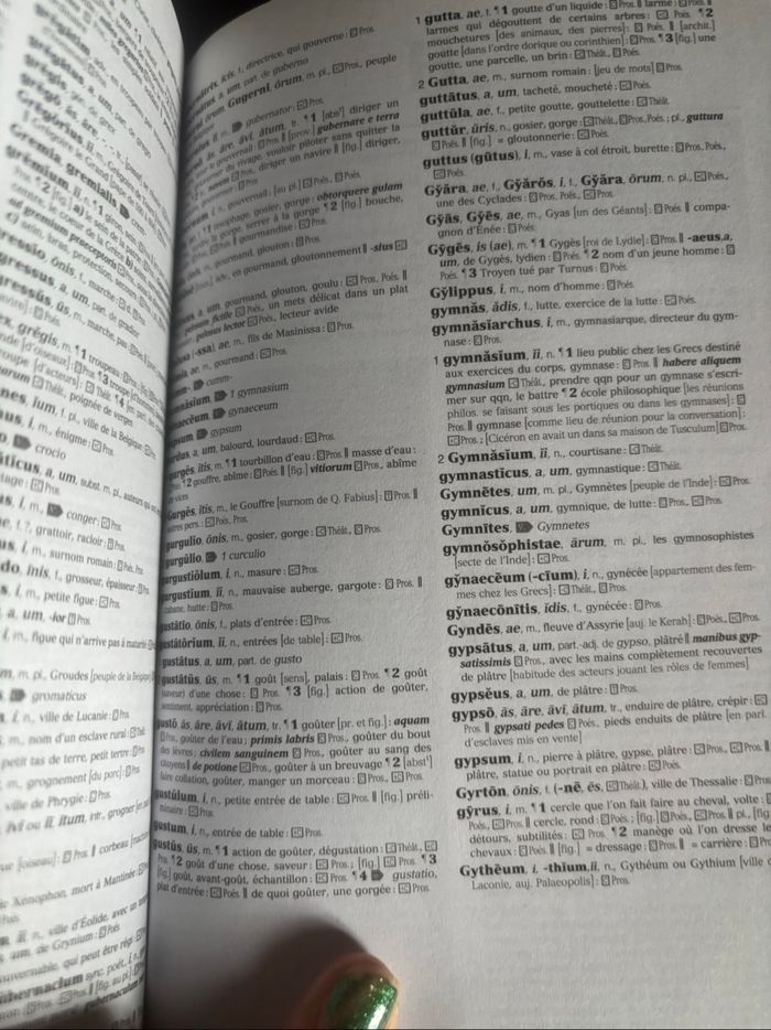 Le gaffiot de poche dictionnaire latin français - photo numéro 6