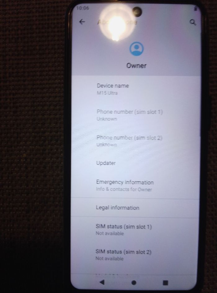 Smartphone OWNER M15 Utra - photo numéro 4