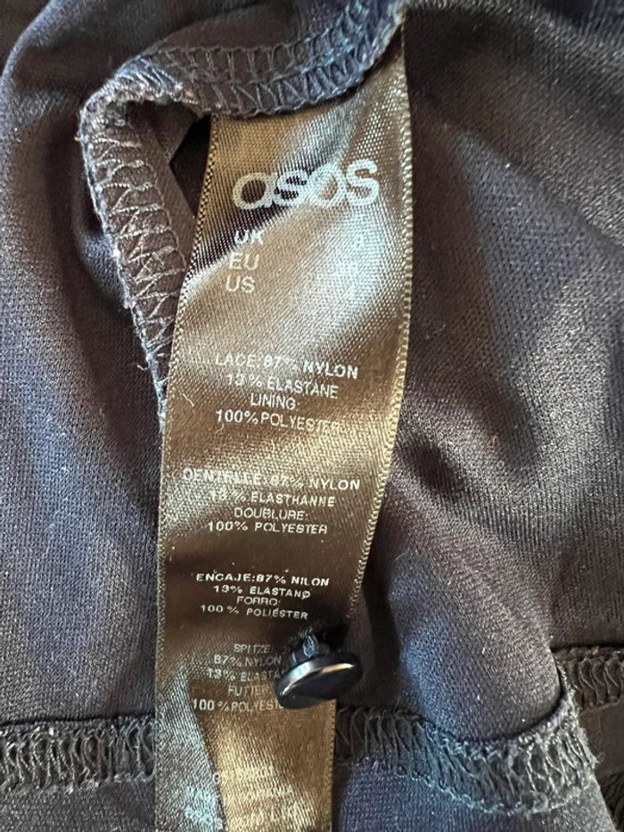 Asos Robe patineuse bleu marine taille 36 - photo numéro 6