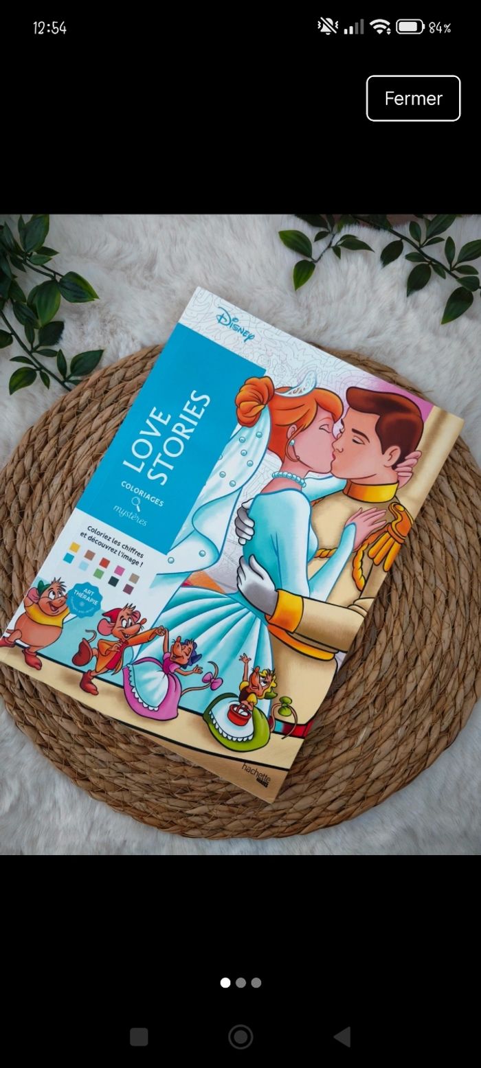 Coloriage mystère • Love Stories