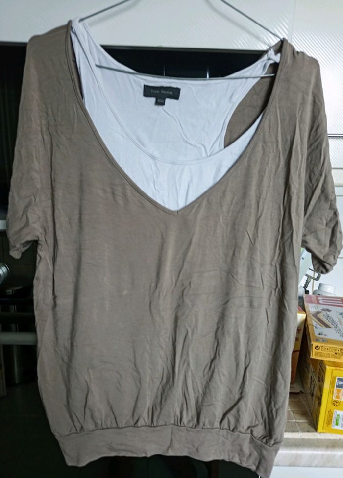 Double tee shirt 42/44