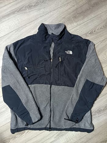 Veste polaire the northface denali gris noir taille Xl  Homme