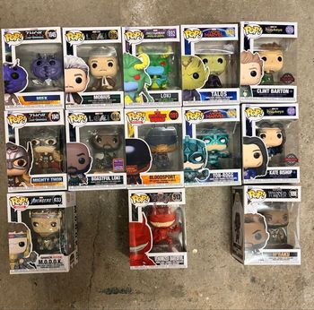 Lot funko pop Marvel 