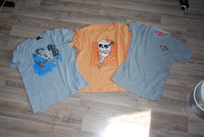 lot de 3 t-shirts coton garçon 12 ans star wars