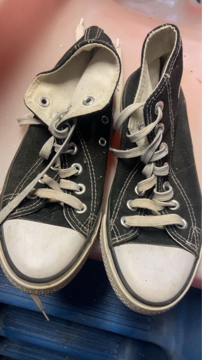 Chaussure style converse - photo numéro 3