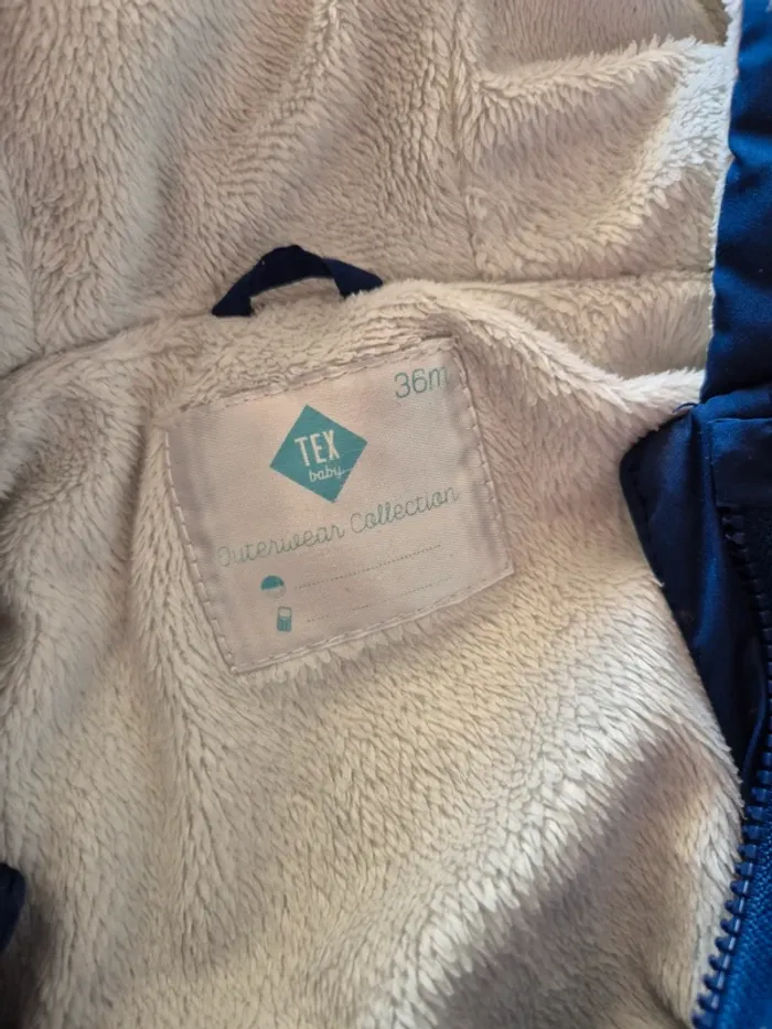 Manteau chaud 36 mois 98 cm - photo numéro 5