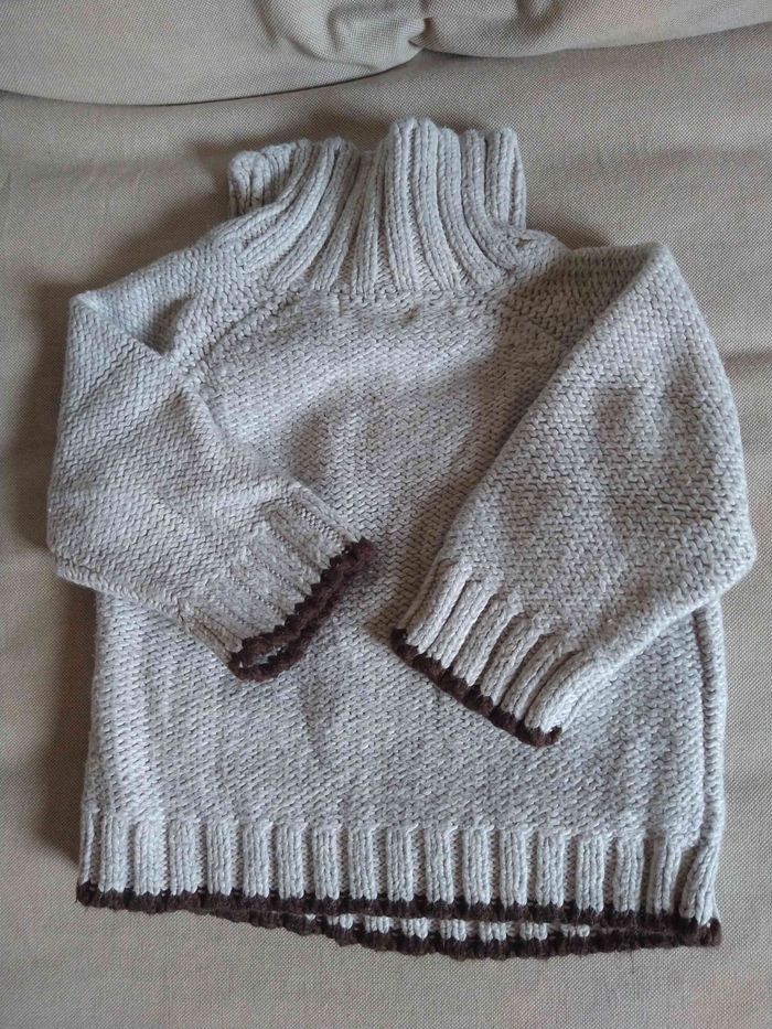 Pull taille 6 mois marque kimbaloo en très bon état - photo numéro 2