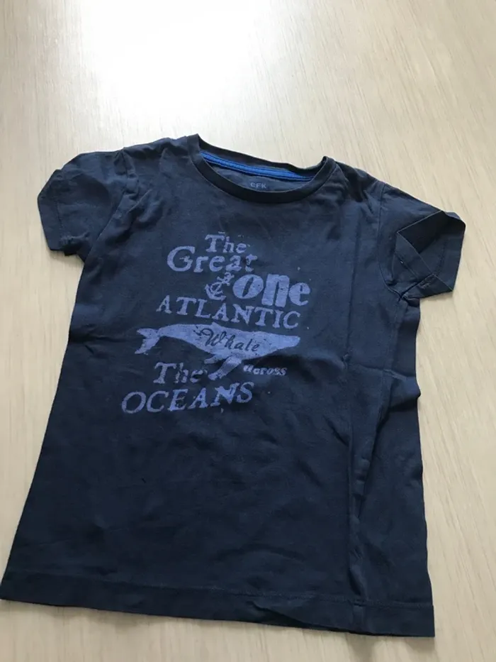 Tshirt imprime baleine 5 ans