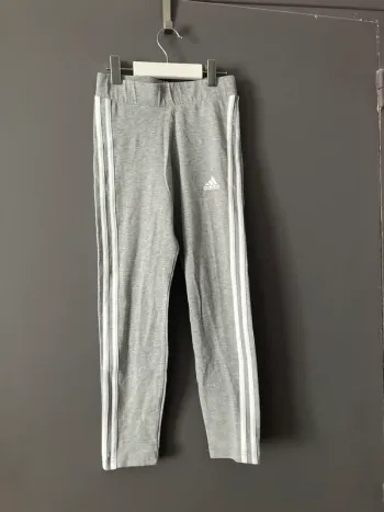 Adidas Legging de sport gris 9-10 ans (140 cm)