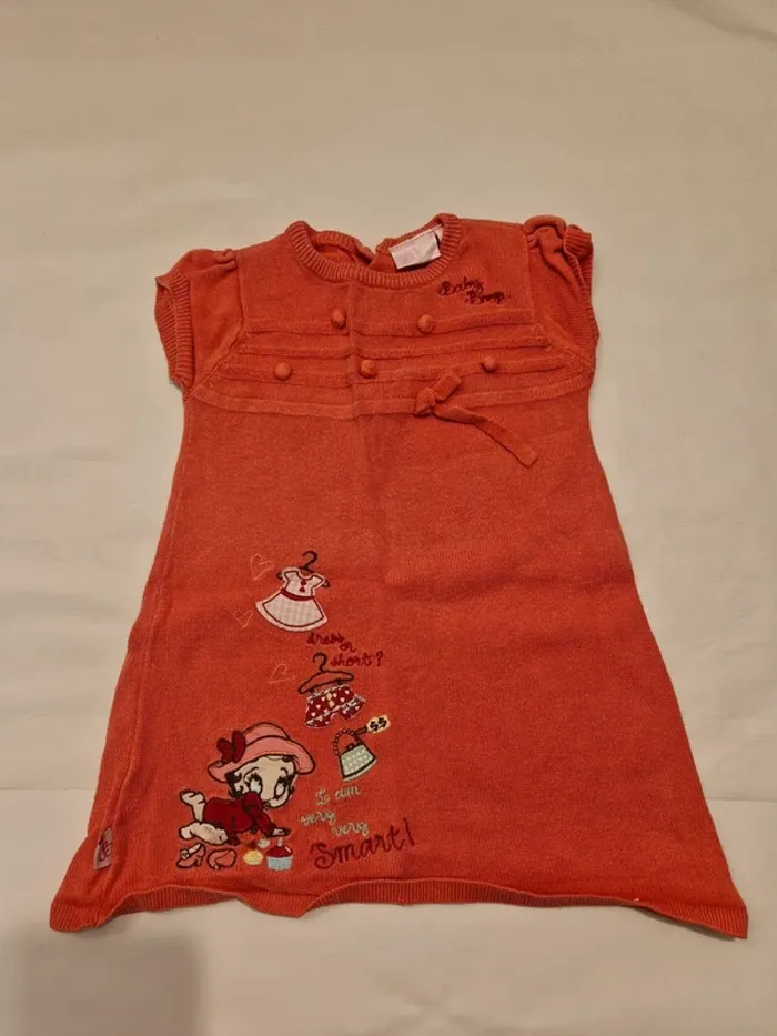2 robes chaudes manches courtes 12 mois - photo numéro 5