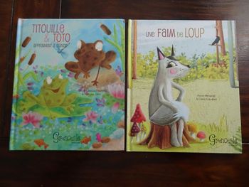 Lot de 2 livres jeunesse Grenouille Editions