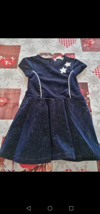 Rode de fête velours