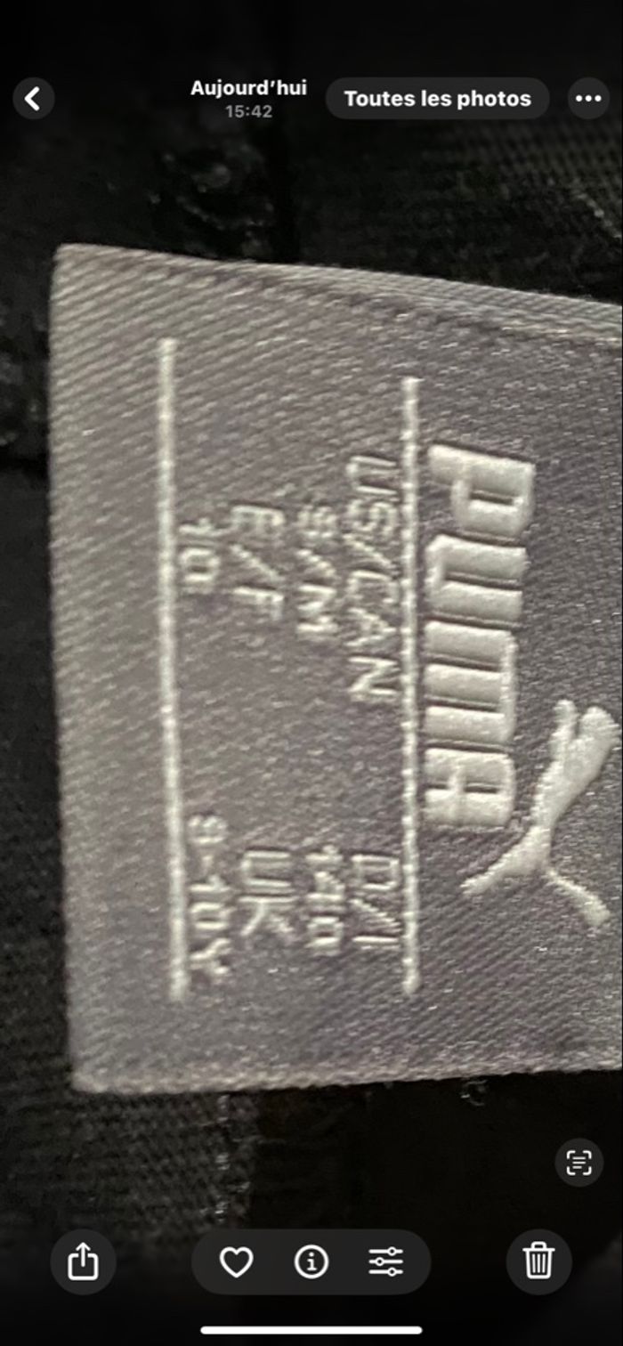 Short noir puma enfants taille 10 ans - photo numéro 5