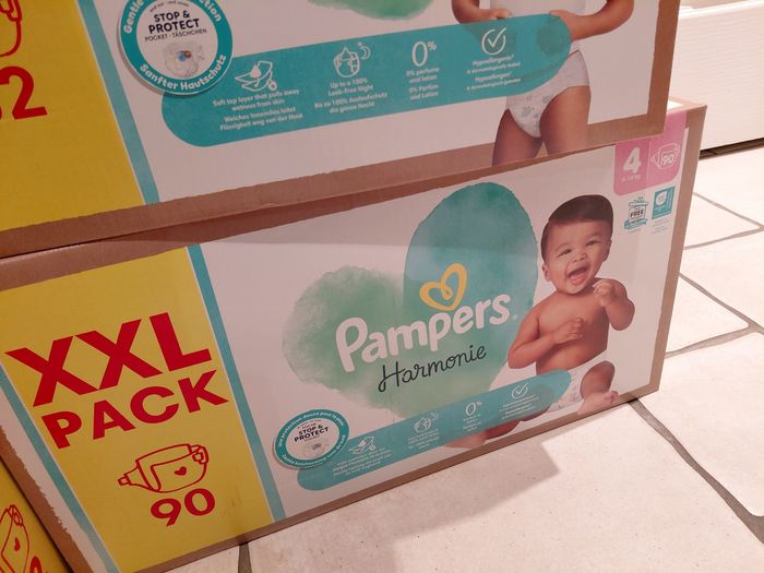 Pampers harmonie xxl pack taille 4