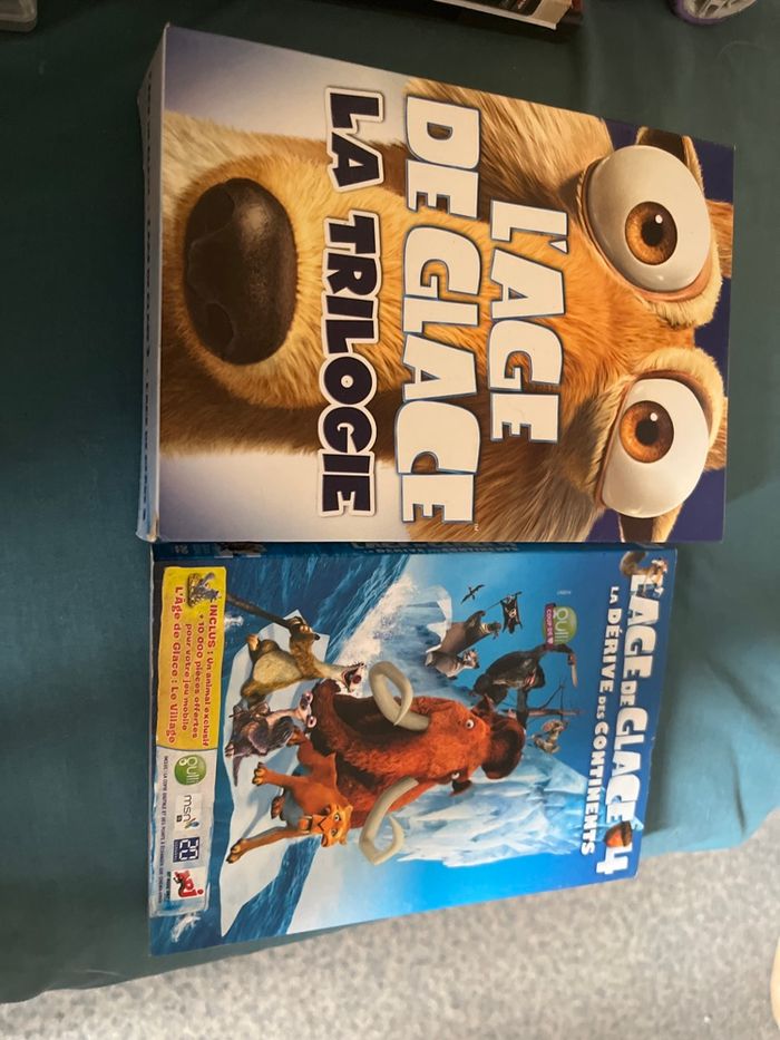 Coffret l’âge de glace et un dvd film 4