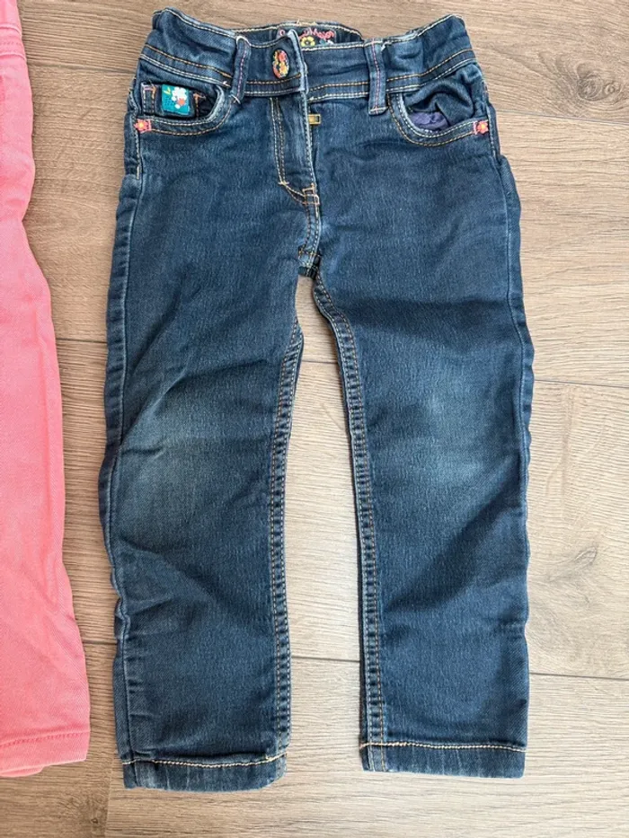 4 pantalons jean sergent major 2 ans - photo numéro 4