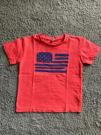 Teeshirt MC rouge 5 ans