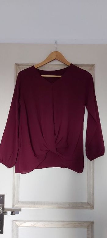 Blouse bordeaux