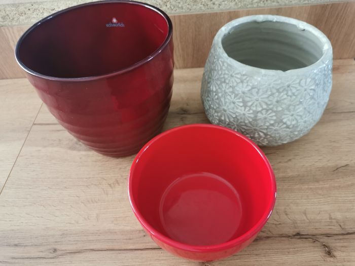 Lot de 3 pots à fleurs - photo numéro 3