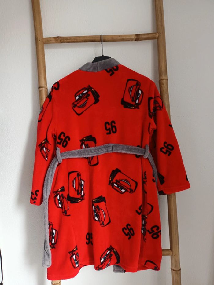 Peignoir polaire avec ceinture Cars 8 ans - photo numéro 4