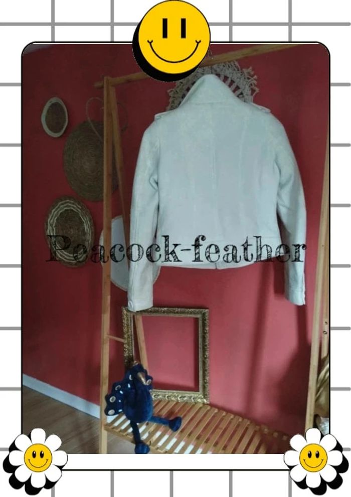 Manteau blanc court Jennyfer S - photo numéro 13