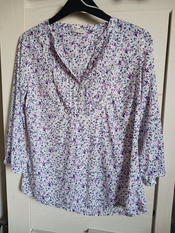 Blouse fleurie