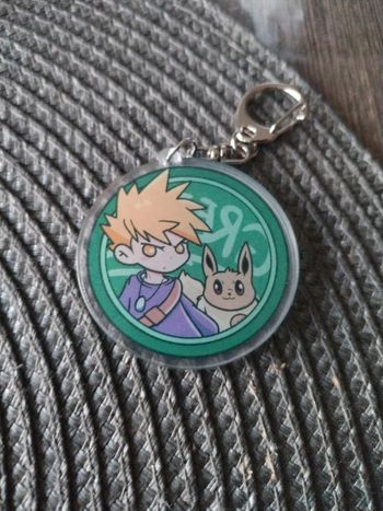 Porte clés pokémon acrylique dresseurs