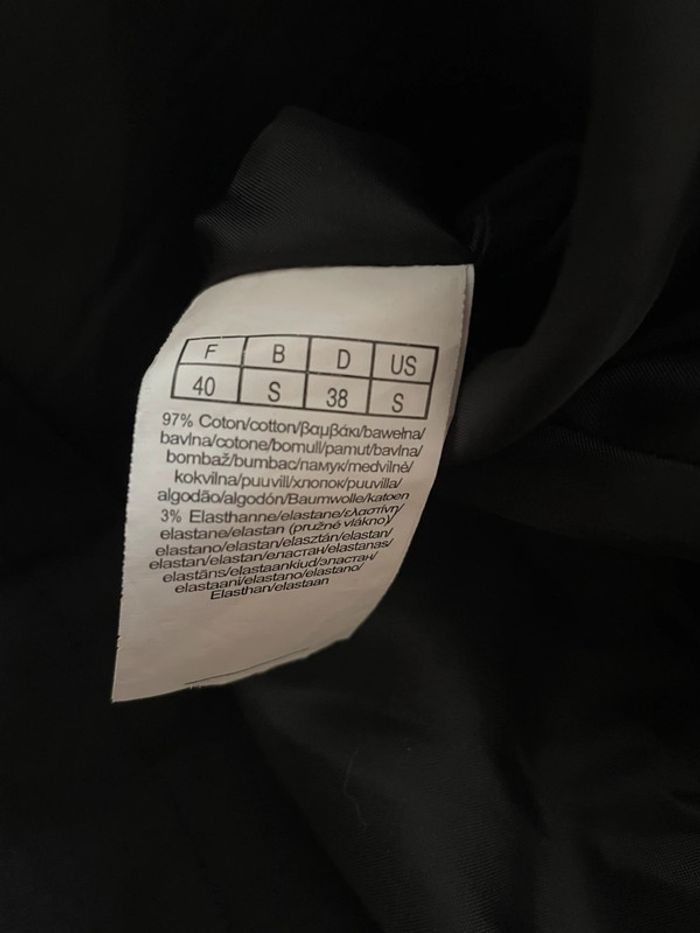 Manteau noir forme trench - 3 suisses - 40 - photo numéro 8