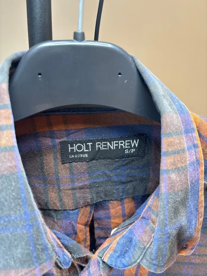 Chemise pour homme Holt Rentfrew taille S - photo numéro 2