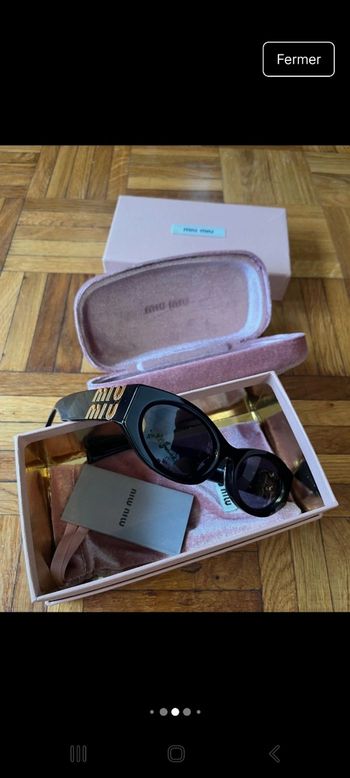Lunette miu miu