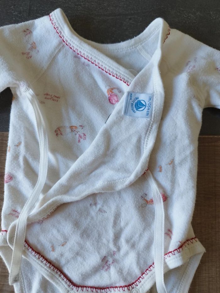 Bodie manches longues blanc motifs - photo numéro 2