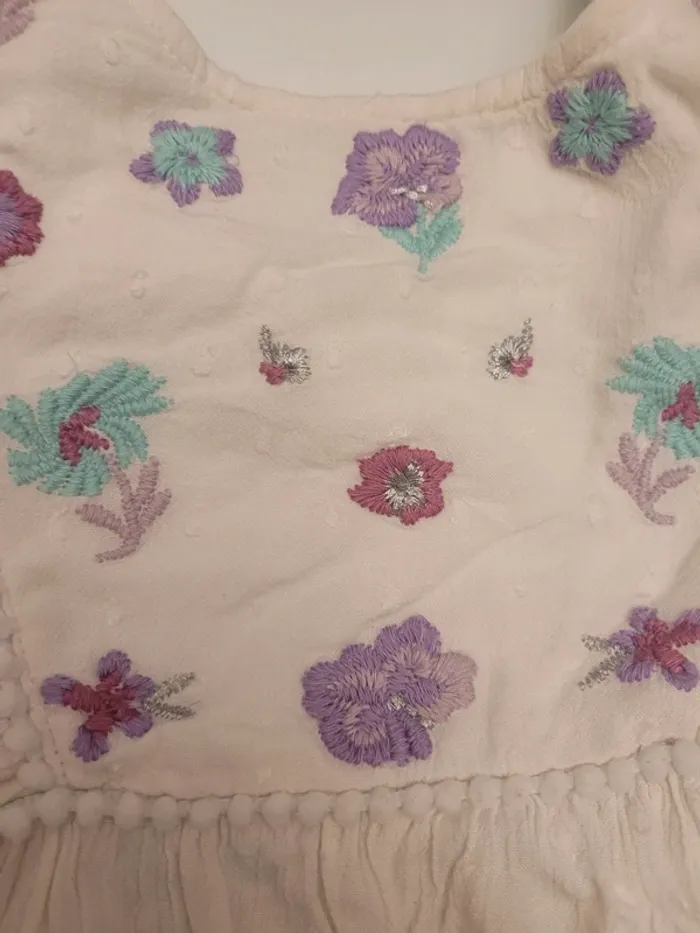 Blouse Creeks parfait état 8 ans manches courtes - photo numéro 3