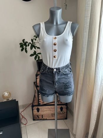 Short en jean