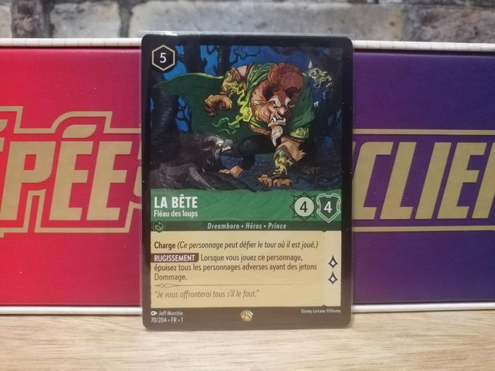 Carte Lorcana La Bête 70/204