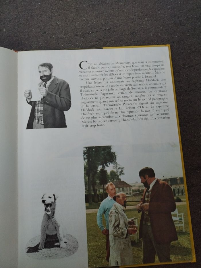 BD ancienne Un album-film "Les aventures de Tintin au cinéma" - photo numéro 5