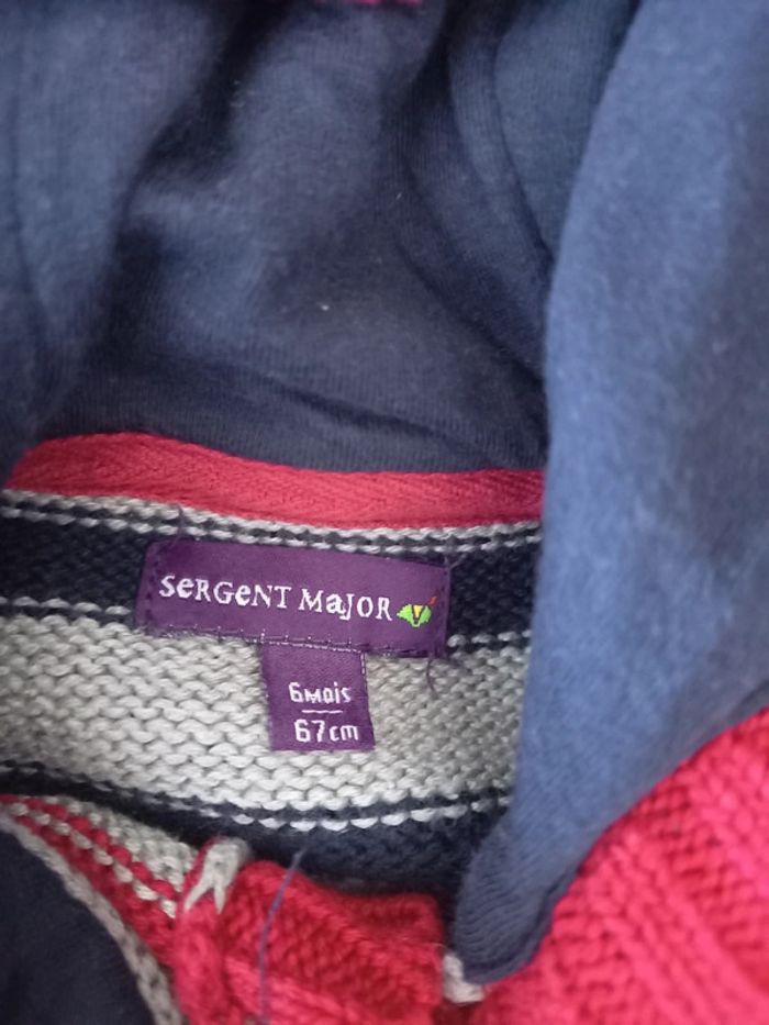 Gilet garçon 6 mois Sergent Major - photo numéro 3