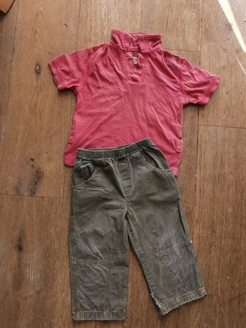 Ensemble jean polo 2 ans