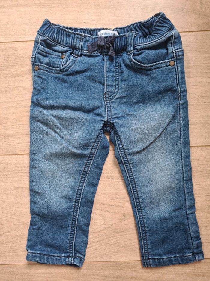 Pantalon jeans vertbaudet 12 mois
