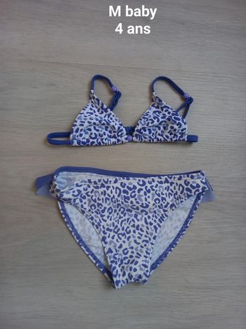 Bikini motif léopard 4 ans / 104