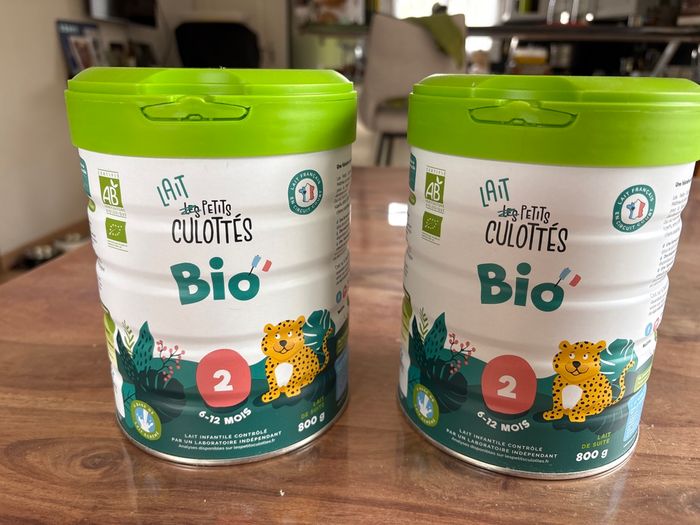 Lait 2ème âge petits culottés - photo numéro 1
