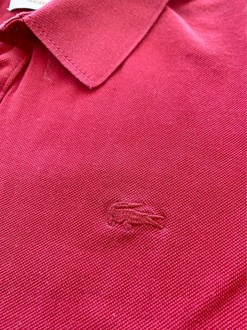 Polo Lacoste mercerised