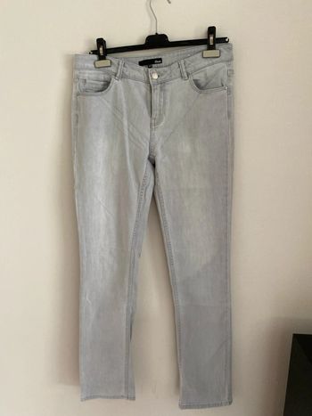 Jean gris clair Etam 42