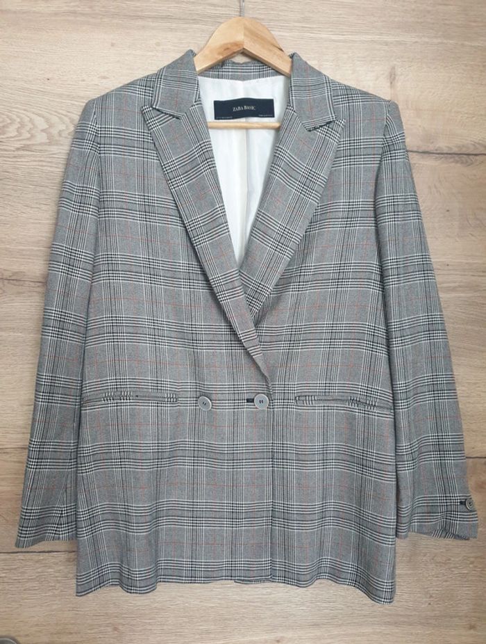 Blazer zara prince de Galles gris - photo numéro 2