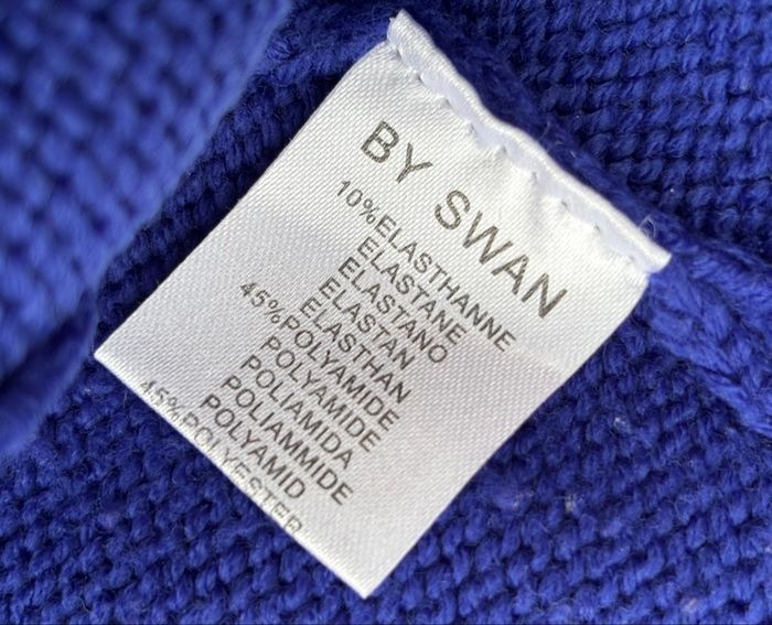 Pull en maille motif jacquard – Taille unique • By Swan - photo numéro 5