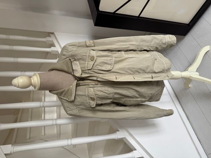 Manteau Kaporal beige à poches - photo numéro 1