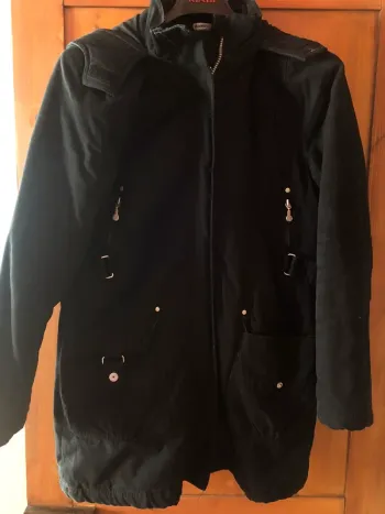 Manteau chaud noir
